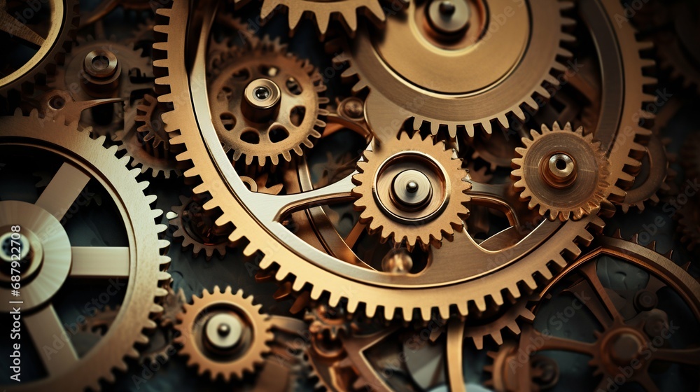 Complex Cogwheels Mechanism in Detail. Generative ai Complex Cogwheels Mechanism in Detail. Generative ai
