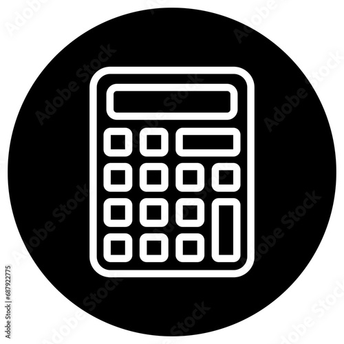 Calculator Vector Icon Design Illustration