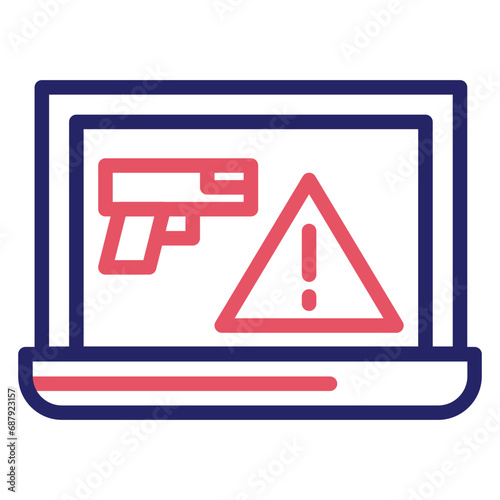 Online Robbery Icon