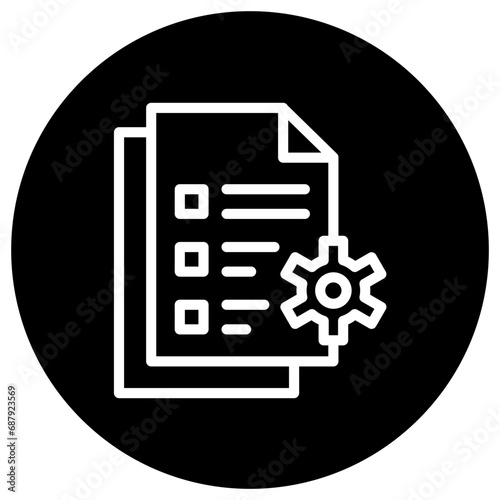 File management Vector Icon Design Illustration