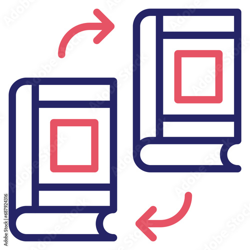 Book Exchange Icon