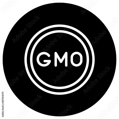 Gmo Vector Icon Design Illustration