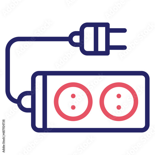 Obraz na plátně Extension Icon