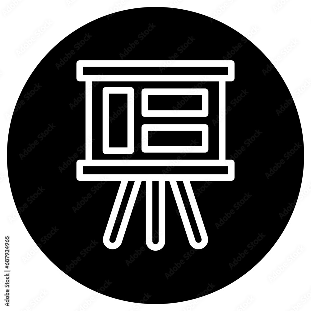 Story board Vector Icon Design Illustration
