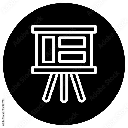 Story board Vector Icon Design Illustration