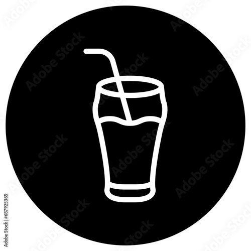 Cold drink Vector Icon Design Illustration