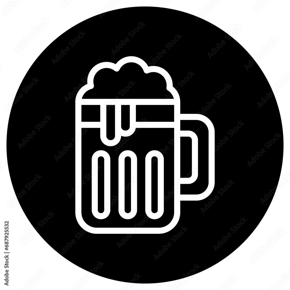 Beer Vector Icon Design Illustration Beer Vector Icon Design Illustration