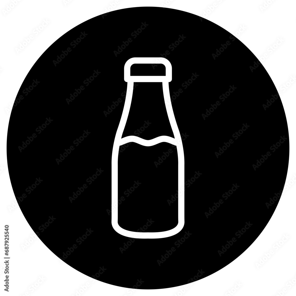 Milk jar Vector Icon Design Illustration Milk jar Vector Icon Design Illustration