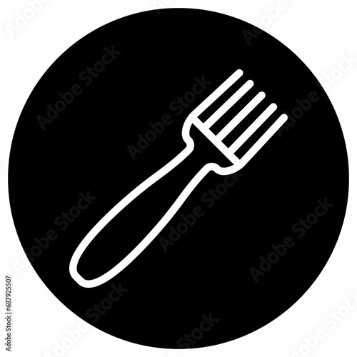 Fork Vector Icon Design Illustration