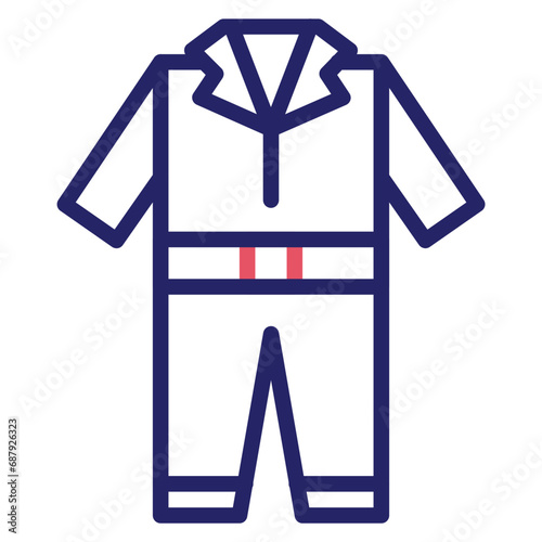 Coverall Clothes Icon