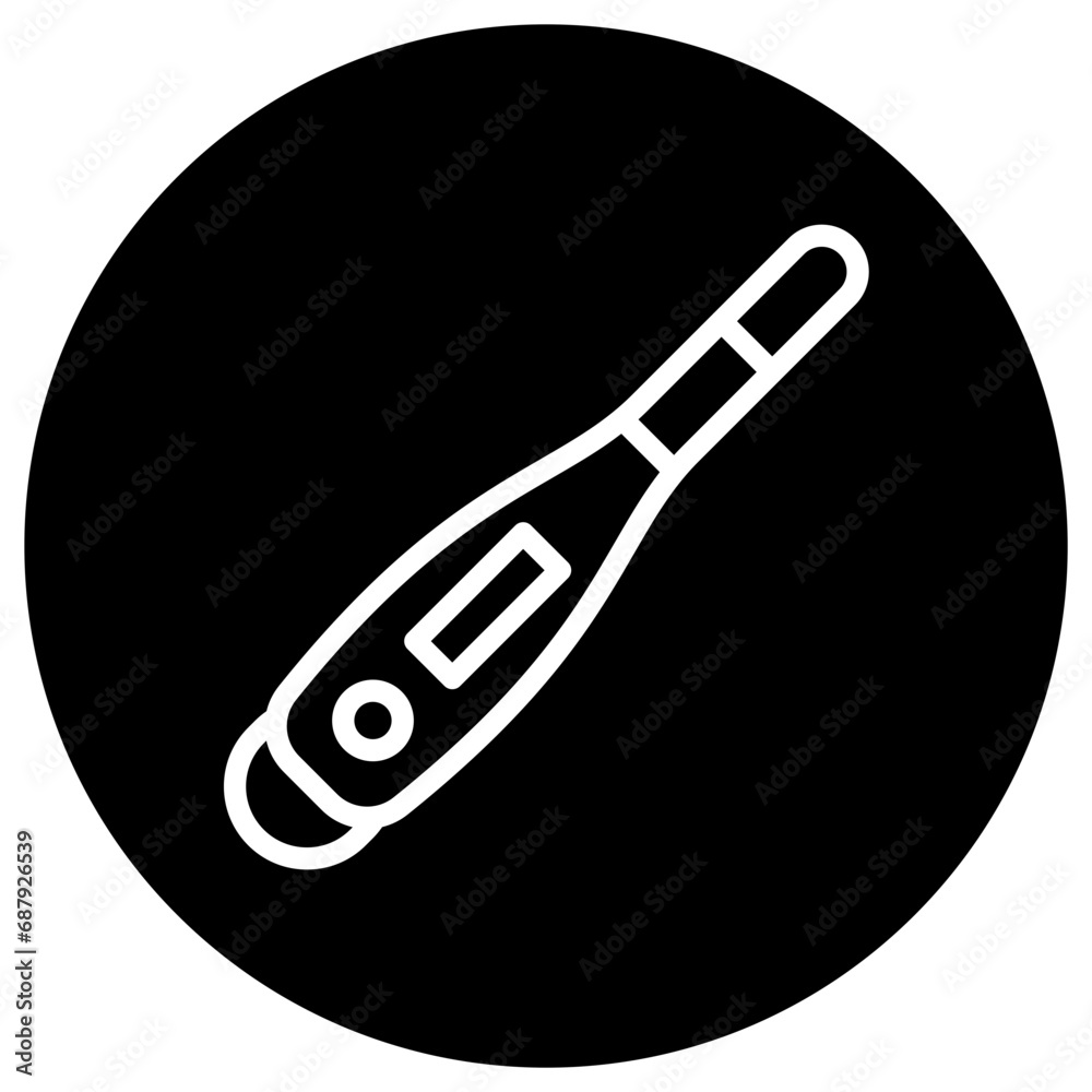 Thermometer Vector Icon Design Illustration Thermometer Vector Icon Design Illustration