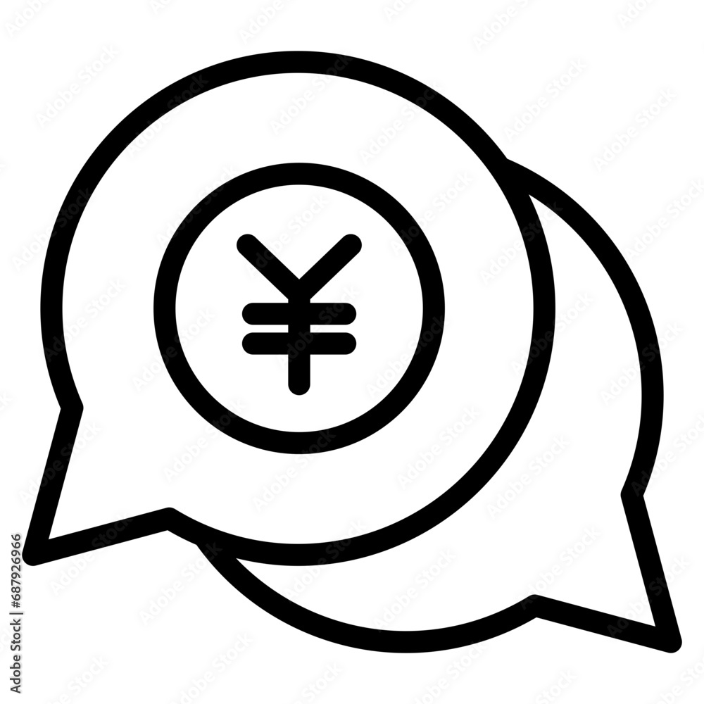 speech bubble line speech bubble line