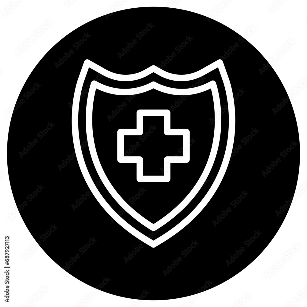 Obraz premium Shield Vector Icon Design Illustration