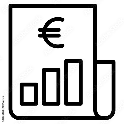 financial report line