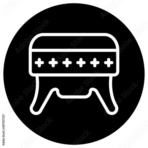 Ottoman Vector Icon Design Illustration