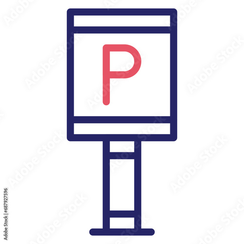 Parking Sign Icon