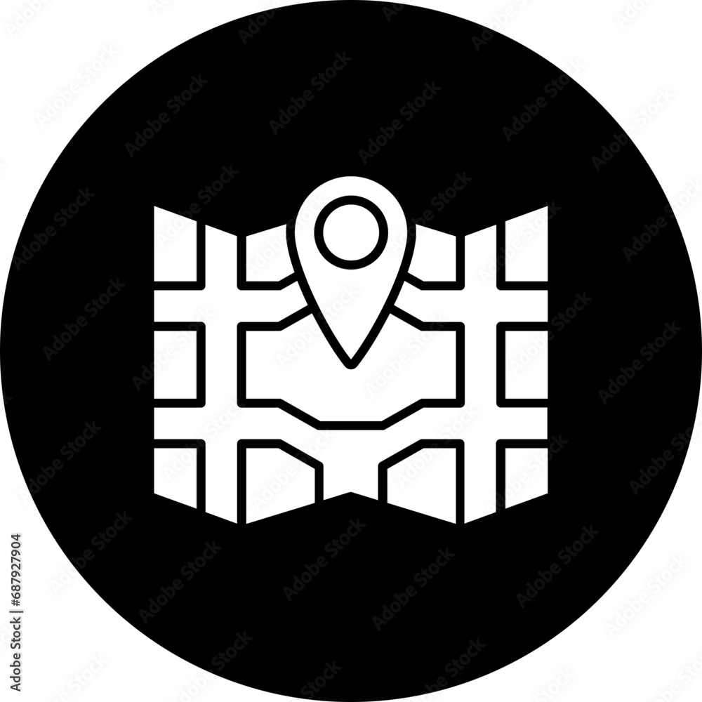 Maps And Location Icon Maps And Location Icon