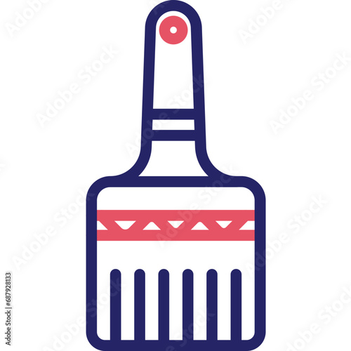 Basting Brush Icon