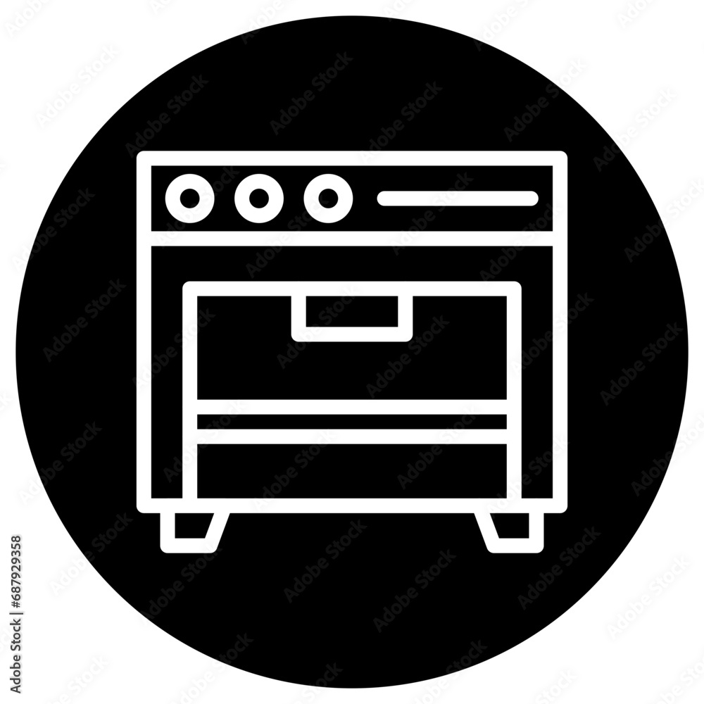 Cooking Stove Vector Icon Design Illustration Cooking Stove Vector Icon Design Illustration