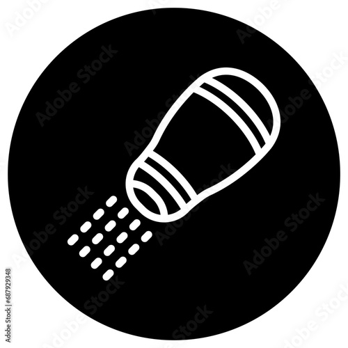 Salt Shaker Vector Icon Design Illustration