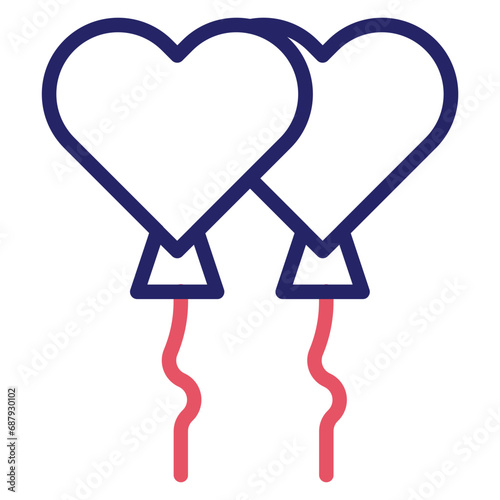 Balloons Icon