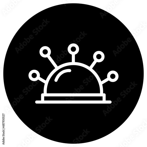 Pincushion Vector Icon Design Illustration