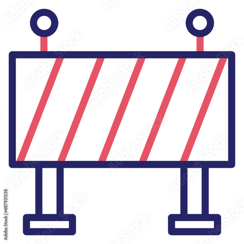 Road Block Icon