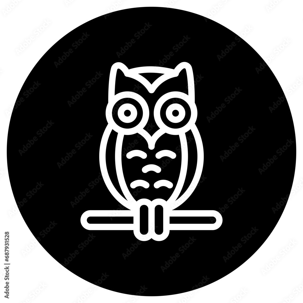 Owl Vector Icon Design Illustration Owl Vector Icon Design Illustration