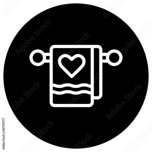 Towel Vector Icon Design Illustration