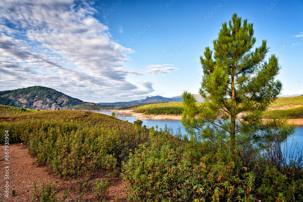 Obraz premium Embalse del Atazar