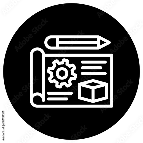 Prototype Vector Icon Design Illustration