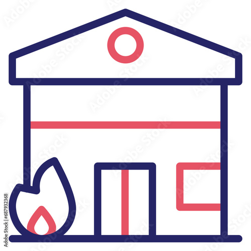 House Fire Icon