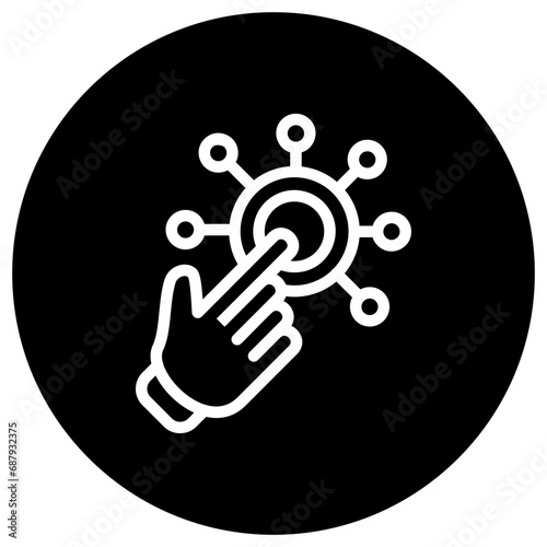 Interaction Vector Icon Design Illustration