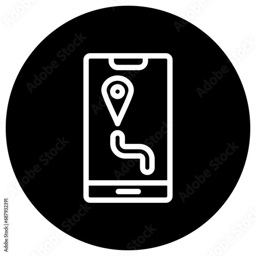 Maps Vector Icon Design Illustration
