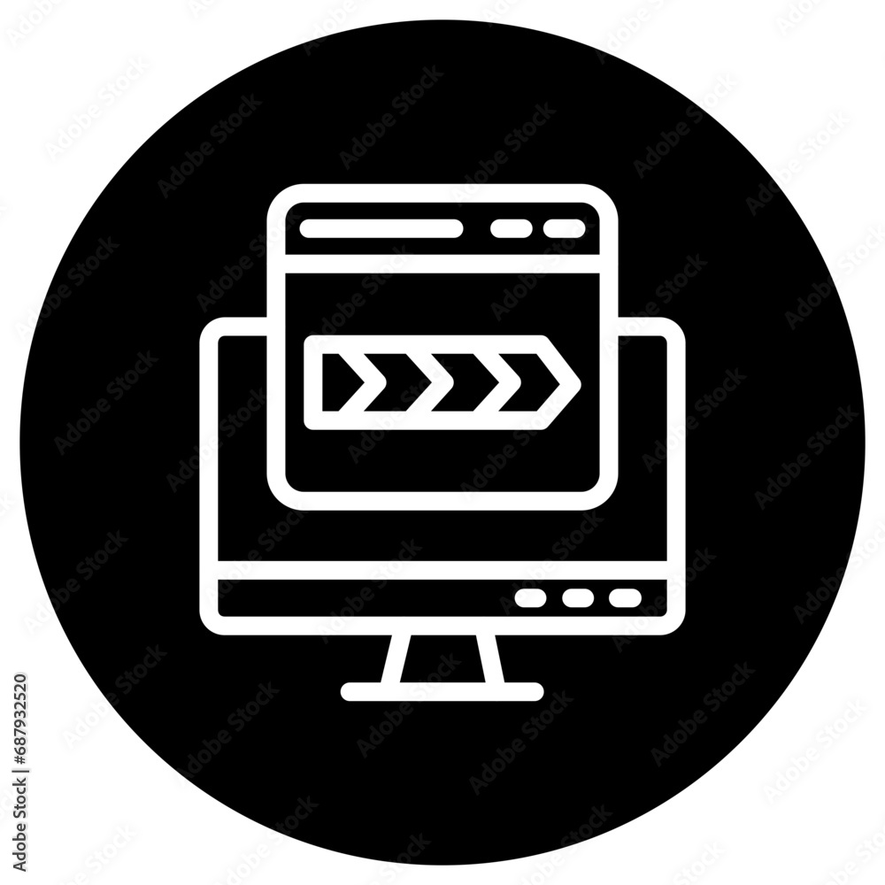 Breadcrumb Vector Icon Design Illustration Breadcrumb Vector Icon Design Illustration