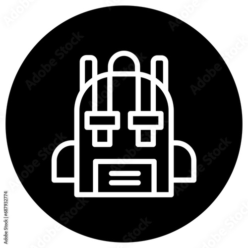 Bagpack Vector Icon Design Illustration
