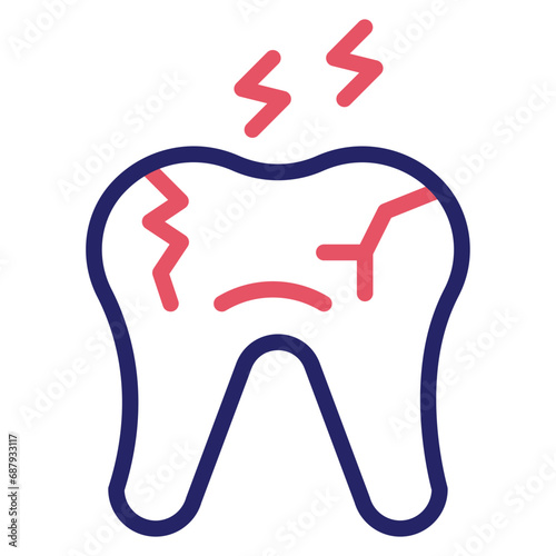Tooth Decayed Icon