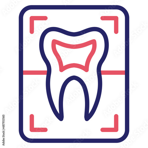 Tooth Xray Icon
