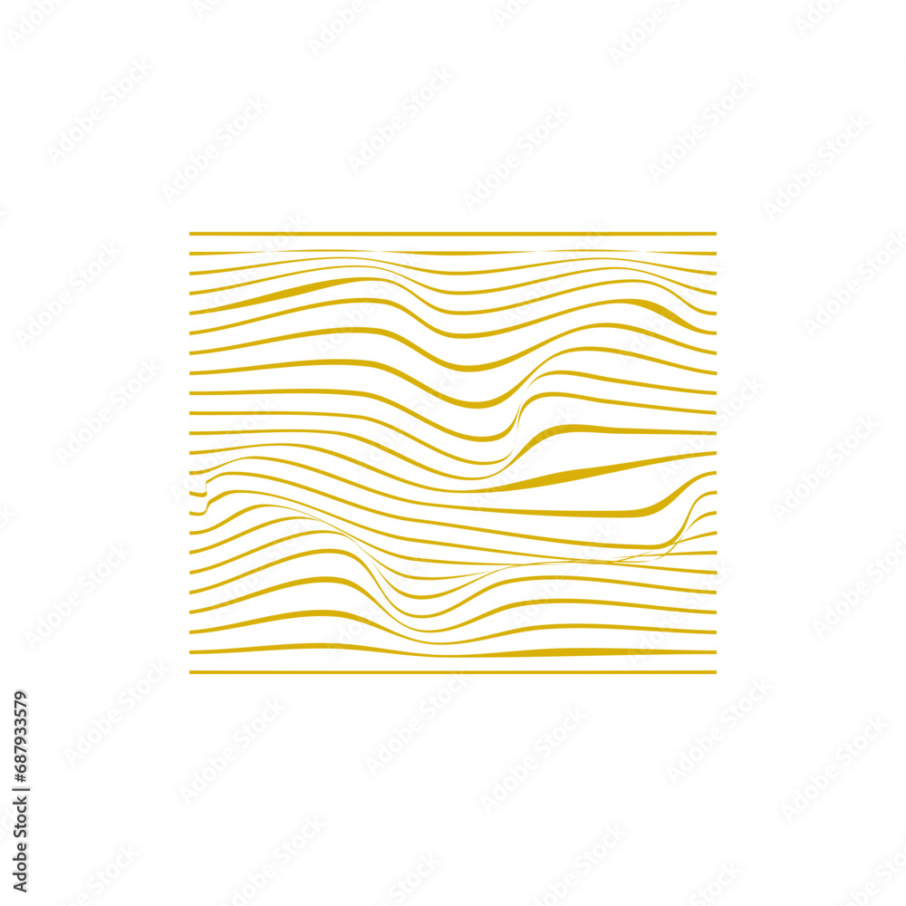 Obraz premium Abstract wavy background. 