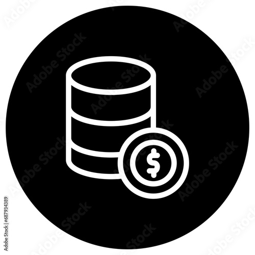 Dollar Vector Icon Design Illustration