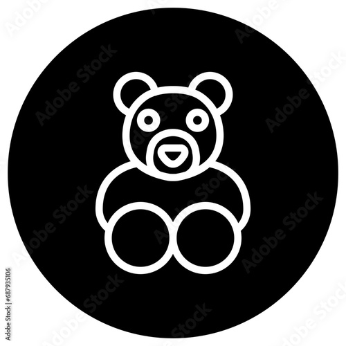 Bear Vector Icon Design Illustration