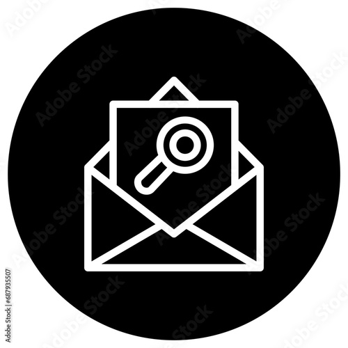 Searching Vector Icon Design Illustration