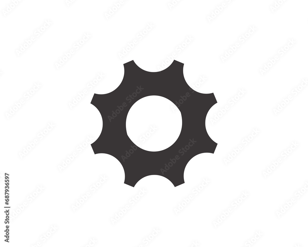 Settings cog engine icon vector set symbo design illustration Settings cog engine icon vector set symbo design illustration
