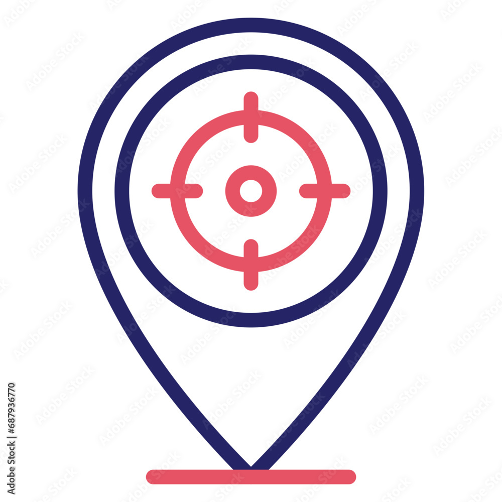 Target Location Icon Target Location Icon