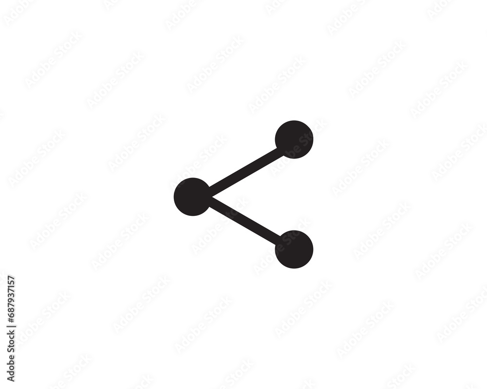Share network icon vector symbol design illustration Share network icon vector symbol design illustration