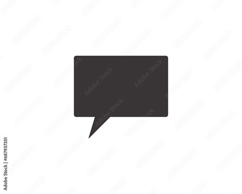 Chat bubble message icon vector symbol design illustration Chat bubble message icon vector symbol design illustration