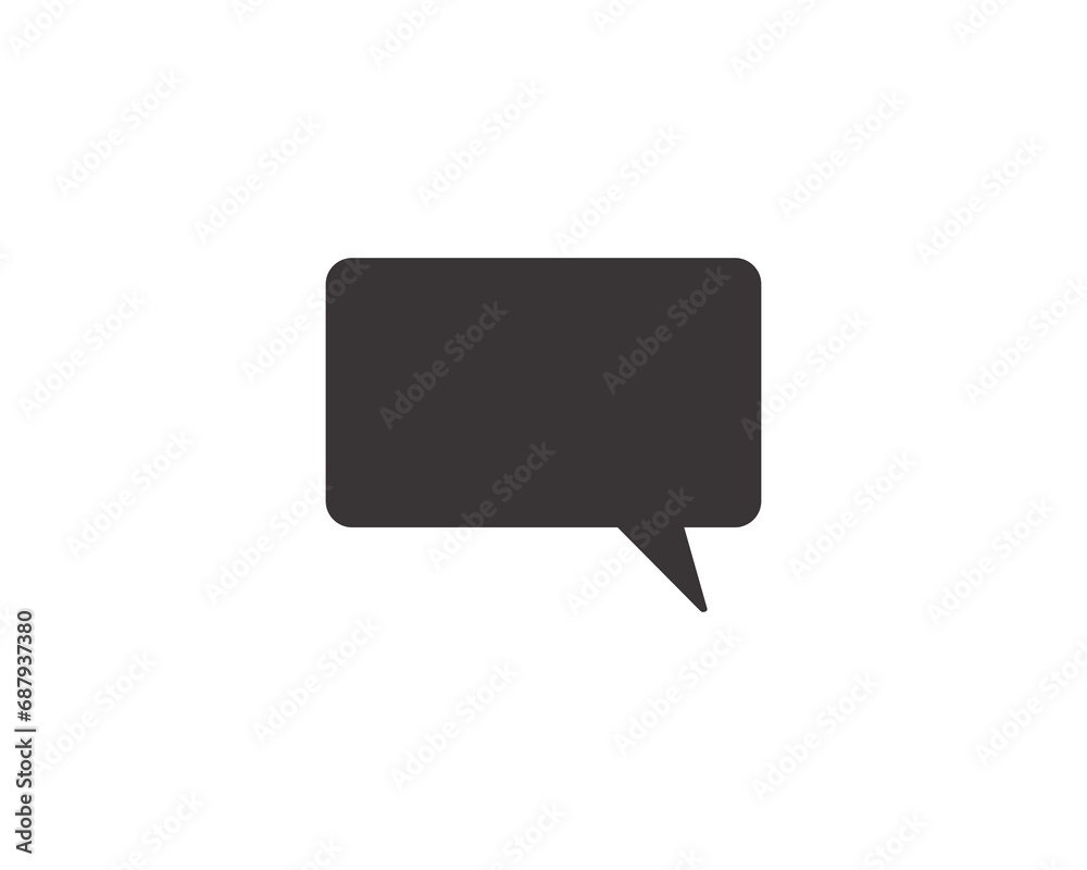 Chat bubble message icon vector symbol design illustration Chat bubble message icon vector symbol design illustration