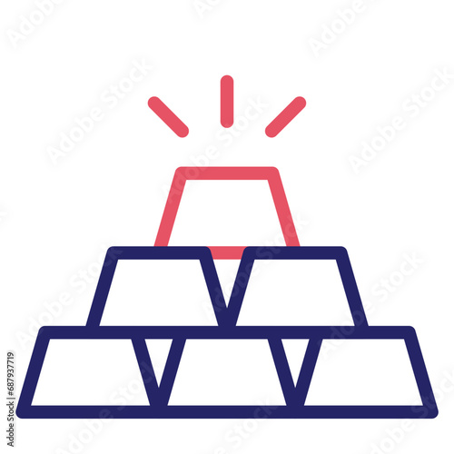 Gold Ingots Icon