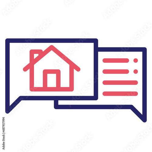 House Chat Icon