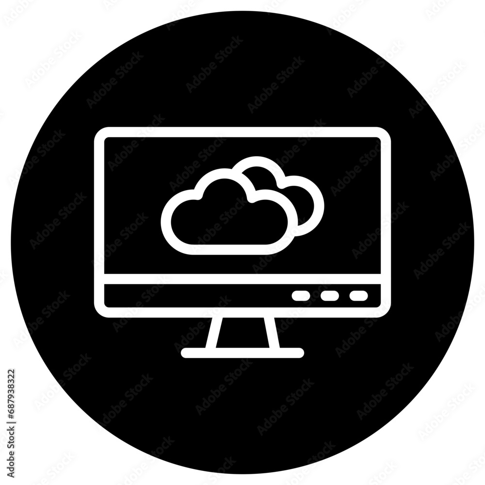 Forecast Vector Icon Design Illustration Forecast Vector Icon Design Illustration